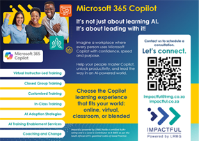 Impactful Microsoft 365 Copilot Overview brochure Thumbnail